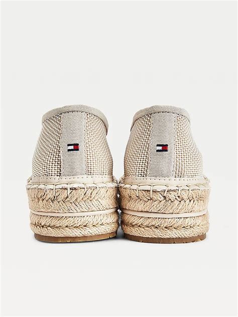 tommy hilfiger espadrilles beige